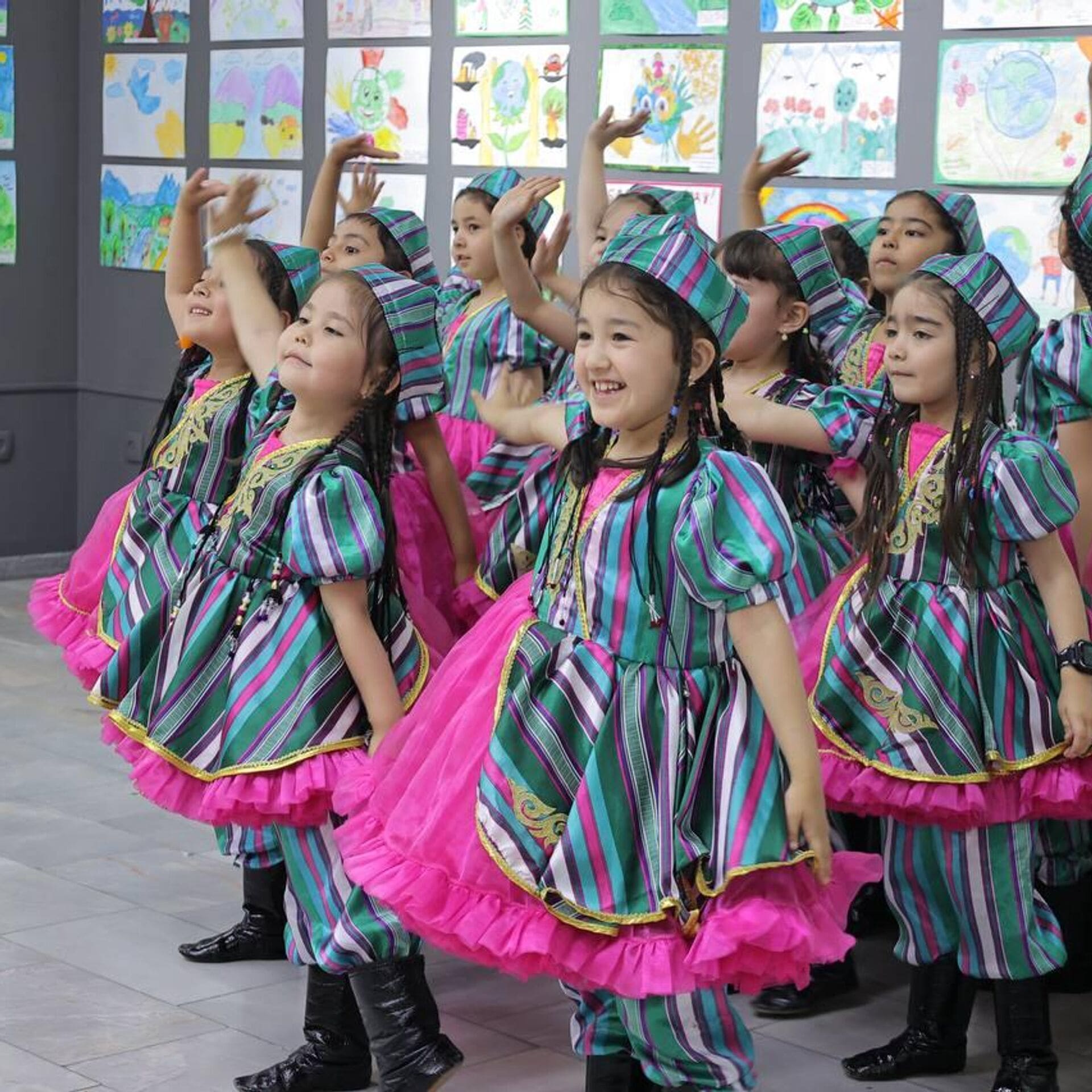 Kids enjoying activities